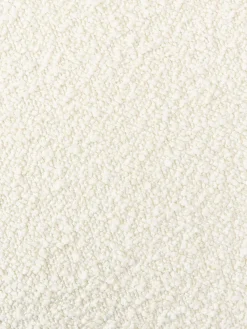 Reposapiés puf grande en tejido bouclé Alba