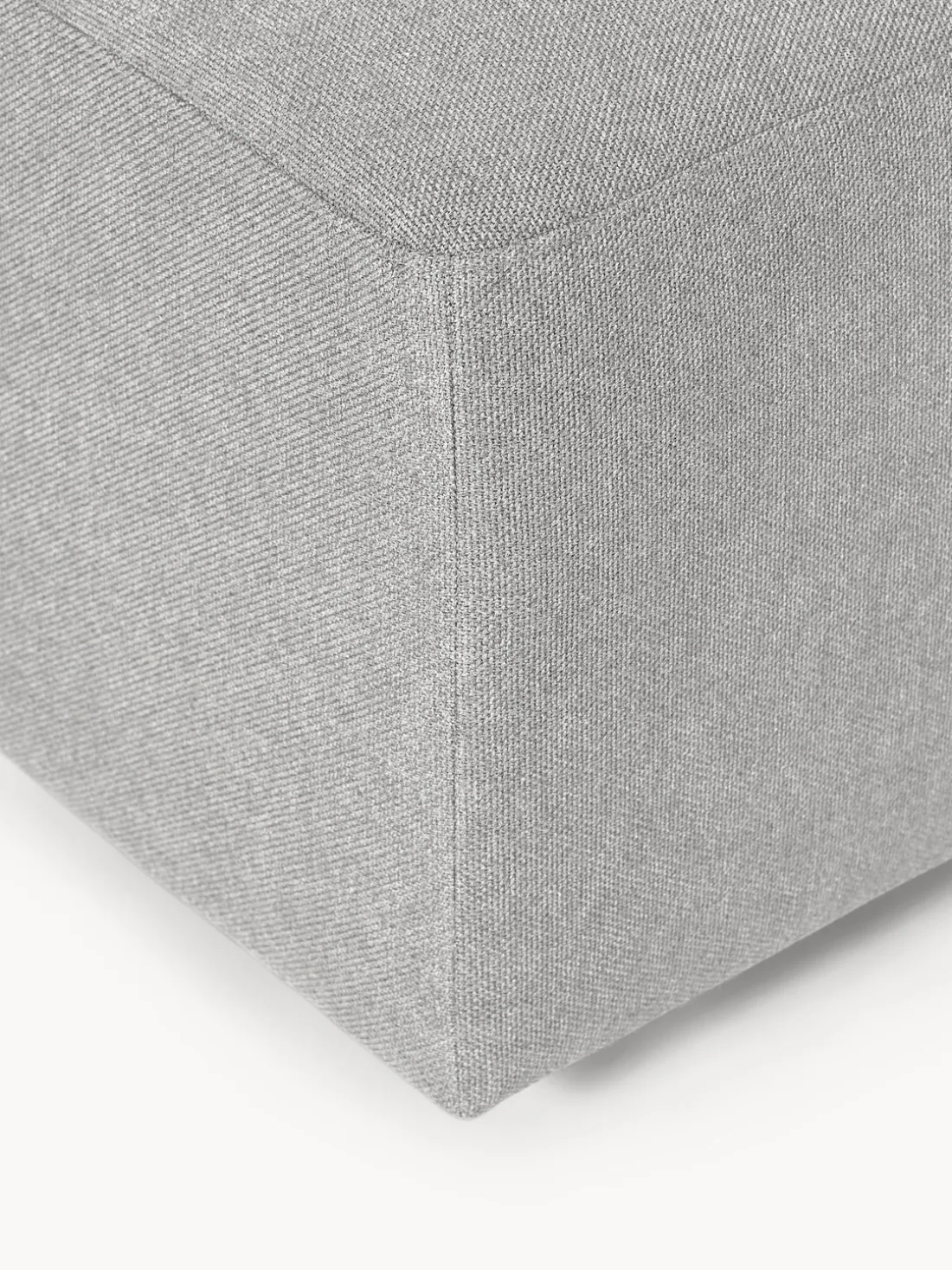 Reposapiés puf grande Melva, 116 x 42 cm