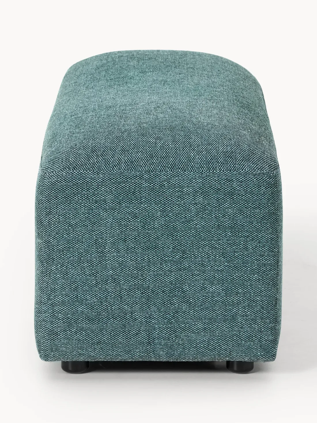 Reposapiés puf grande Melva, 116 x 42 cm