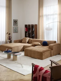 Reposapiés puf grande Melva, 116 x 72 cm