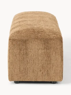 Reposapiés puf grande Melva, 116 x 42 cm