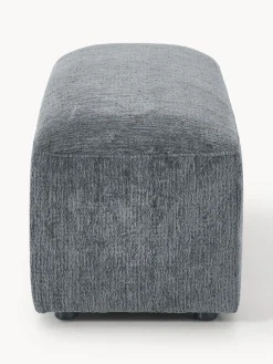 Reposapiés puf grande Melva, 116 x 42 cm