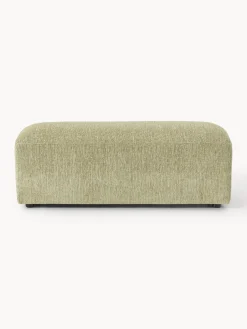 Reposapiés puf grande Melva, 116 x 42 cm