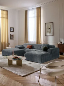 Reposapiés puf grande Melva, 116 x 72 cm