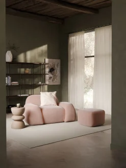 Reposapiés puf Wolke