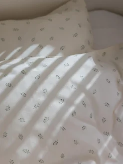 Ropa de cama infantil de algodón ecológico Sophora Leaves