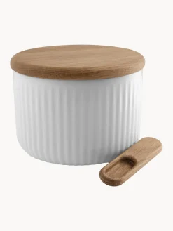 Salero con tapa y cuchara Legio Nova, 3 pzas.