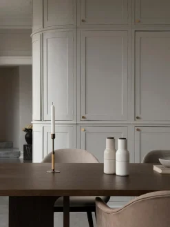 Salero y pimentero con tapa de nogal Bottle Grinder, 2 uds.