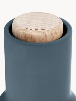 Salero y pimentero de diseño con tapa de haya Bottle Grinder, 2 uds.