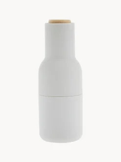 Salero y pimentero de diseño con tapa de haya Bottle Grinder, 2 uds.