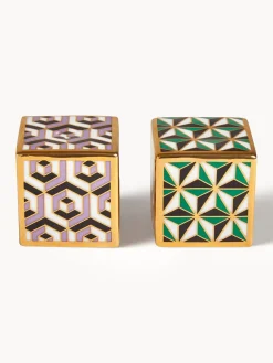 Salero y pimentero de porcelana Versailles, 2 pzas.