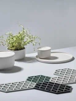 Salvamanteles de silicona Triangles