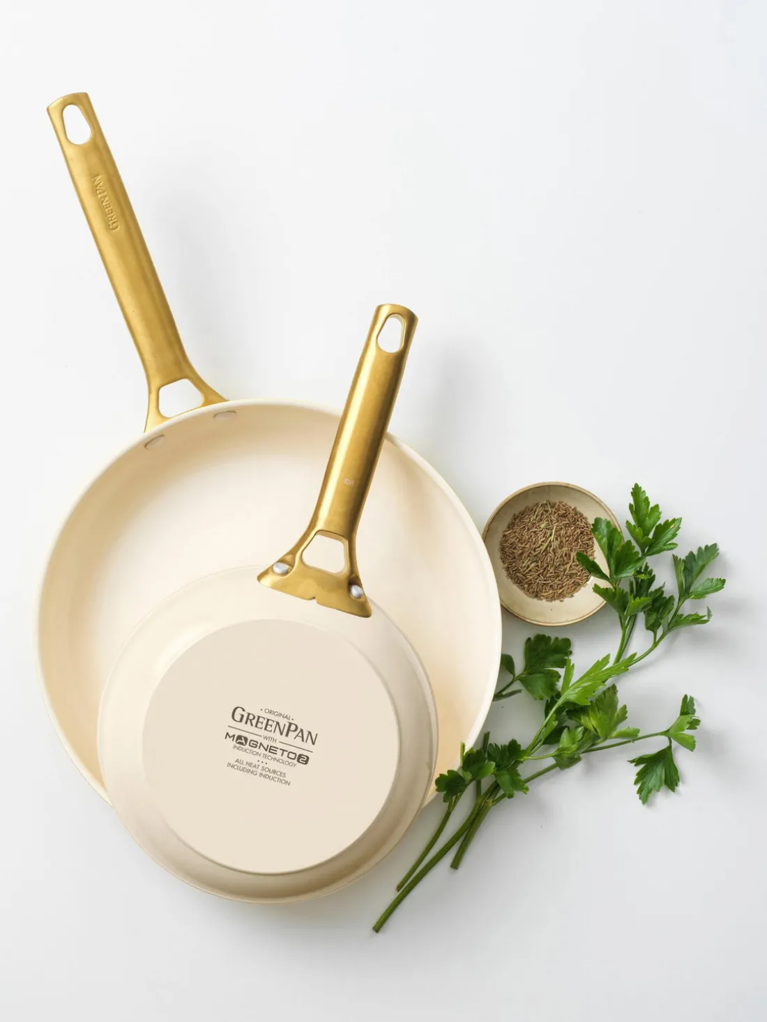 Sartenes antiadherentes Padova, 2 uds.