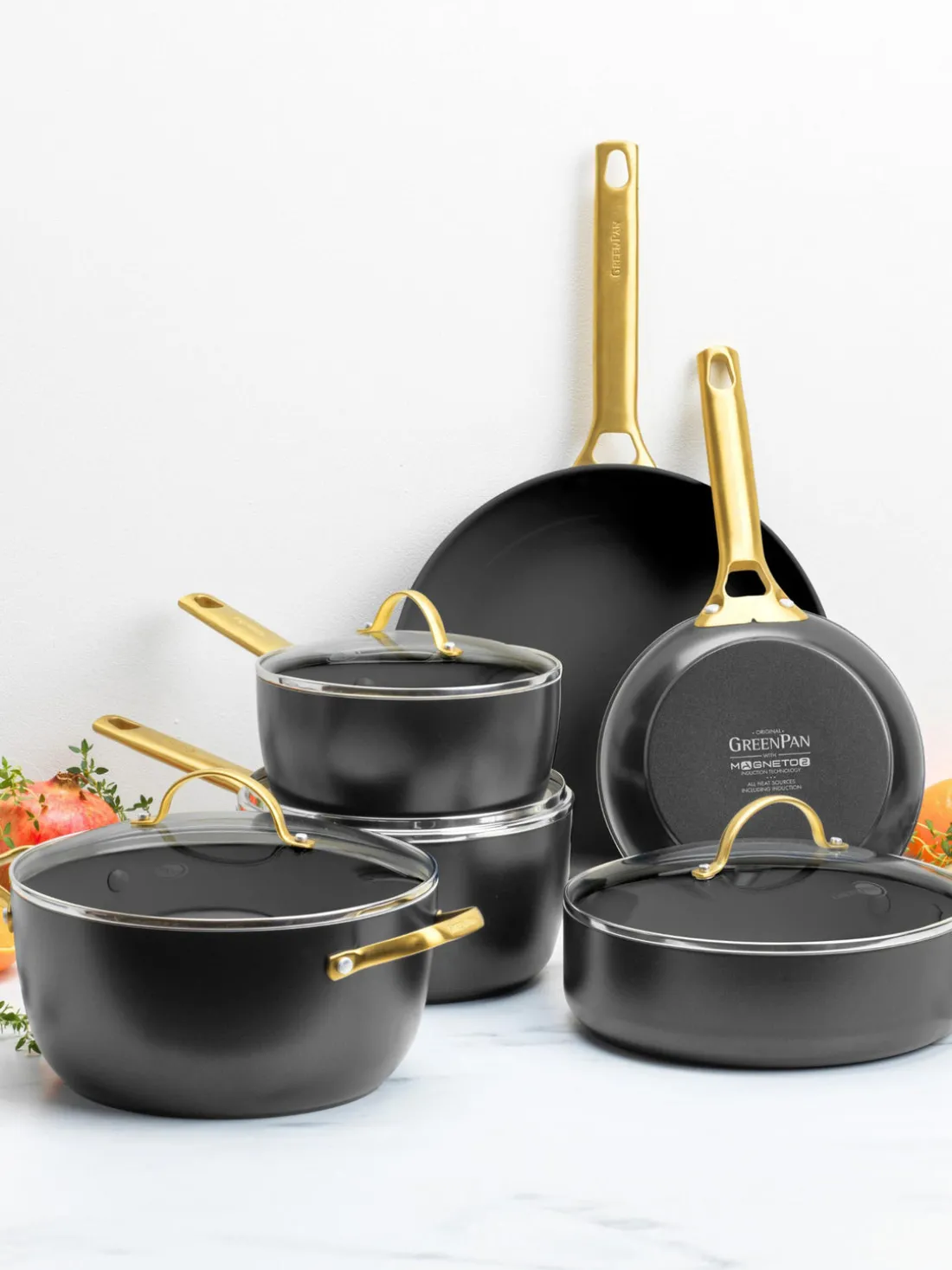 Sartenes antiadherentes Padova, 2 uds.