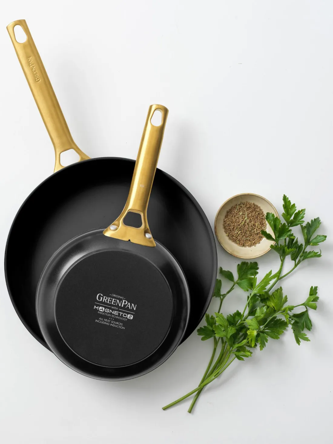 Sartenes antiadherentes Padova, 2 uds.