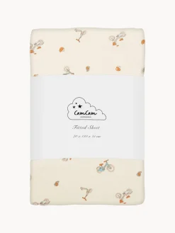 Sábana bajera de algodón ecológico Bicycles