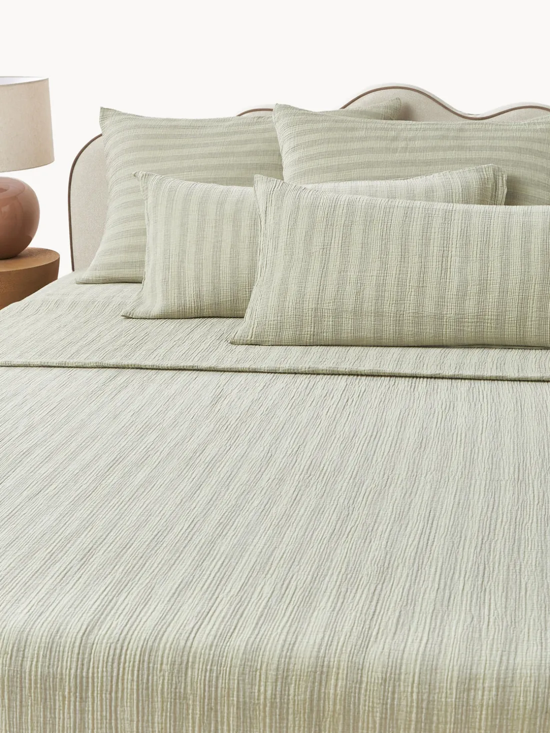 Sábana encimera de muselina Saige