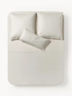 Sábana encimera de percal Elsie