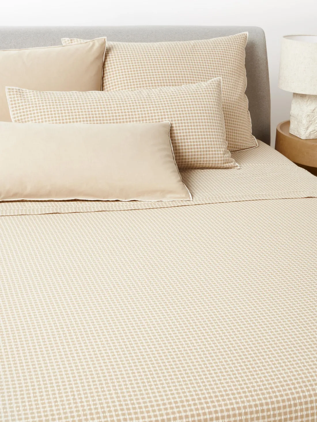 Sábana encimera de seersucker Davey