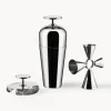 Set coctelera de acero inoxidable Parisienne, 3 pzas.
