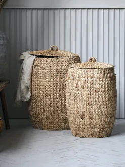 Set de cestas con tapadera Laun, 2 uds.