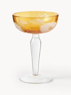 Set de copas pompadour de champán Peony, 6 uds.