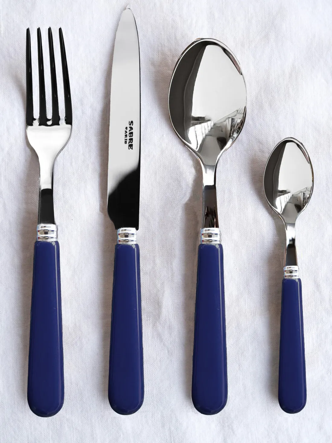 Set de cubiertos de acero inoxidable Pop, tamaños diferentes