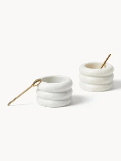 Set de cuenco de mármol Zuri, 2 pzas.