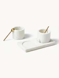 Set de cuencos pequeños de mármol Agata, 5 pzas.