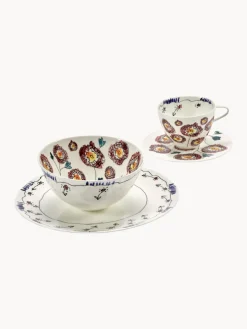 Set de desayuno Flores de Medianoche, 2 comensales (6 pzas.)