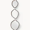 Set de espejos de pared con forma orgánica Bello, 3 uds.