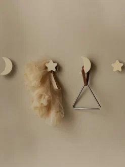 Set de ganchos de pared de madera de haya Sky, 4 uds.