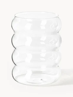 Set de jarra y vasos soplado Bubbly, 5 pzas.