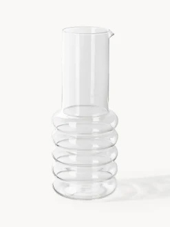 Set de jarra y vasos soplado Bubbly, 5 pzas.