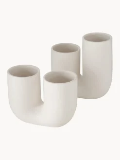 Set de jarrones artesanales de gres Filicio, 2 uds.