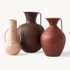 Set de jarrones artesanales Roman, 3 uds.