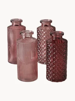 Set de jarrones de vidrio Panja, 4 uds.