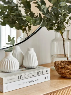 Set de jarrones pequeños de porcelana Palo, 3 uds.