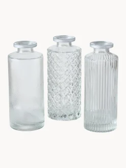 Set de jarrones pequeños de vidrio Adore, 3 uds.