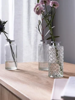 Set de jarrones pequeños de vidrio Adore, 3 uds.