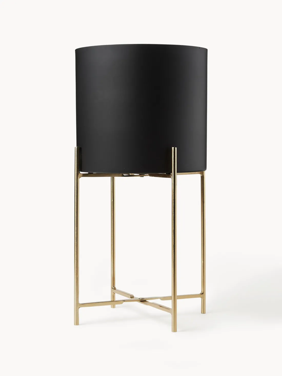 Set de maceteros de metal Mina, 2 uds.