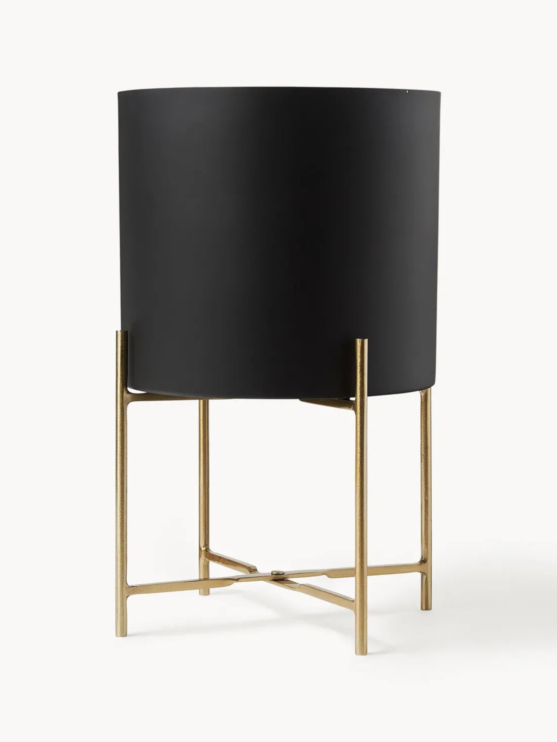 Set de maceteros de metal Mina, 2 uds.