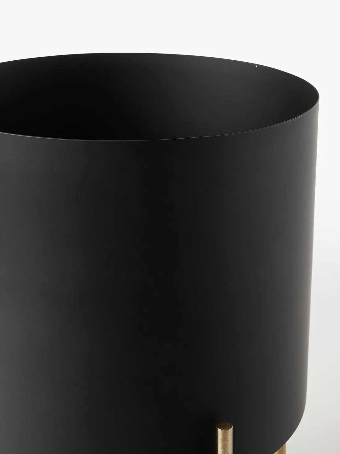 Set de maceteros de metal Mina, 2 uds.