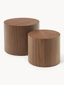 Set de mesas de centro de madera Dan, 2 uds.