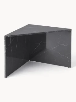 Set de mesas de centro en look mármol Vilma, 2 uds.