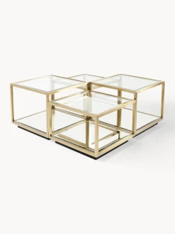 Set de mesas de centro Luigi, 4 uds.