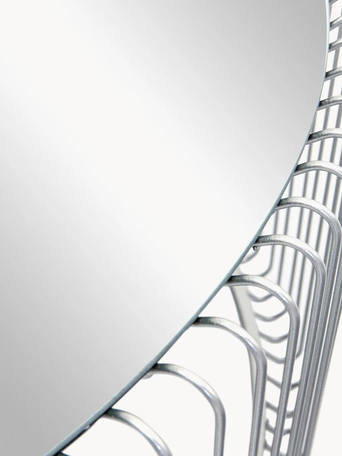 Set de mesas de centro Wire, 2 uds., tablero de vidrio