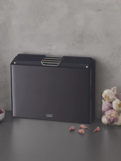 Set de tablas de cortar con soporte Folio, 5 pzas.