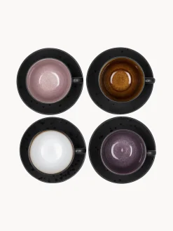 Set de tazas con platito Etsy, 4 uds.