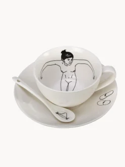 Set de tazas de café artesanales Undressed, 4 uds.